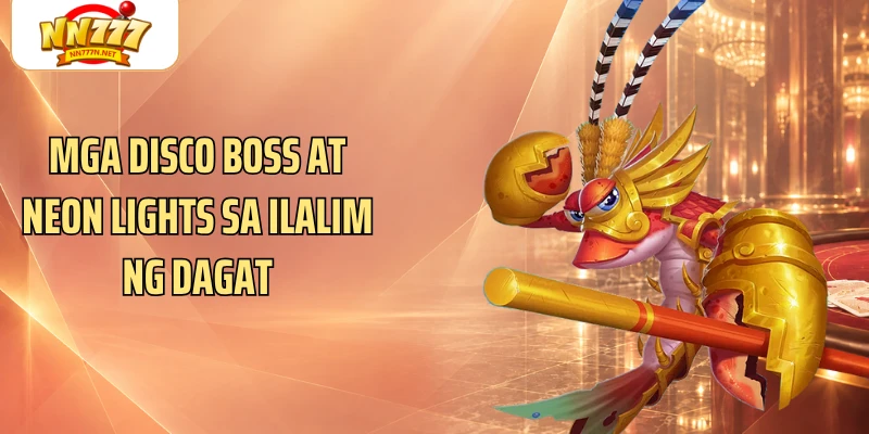Mga disco boss at neon lights sa ilalim ng dagat